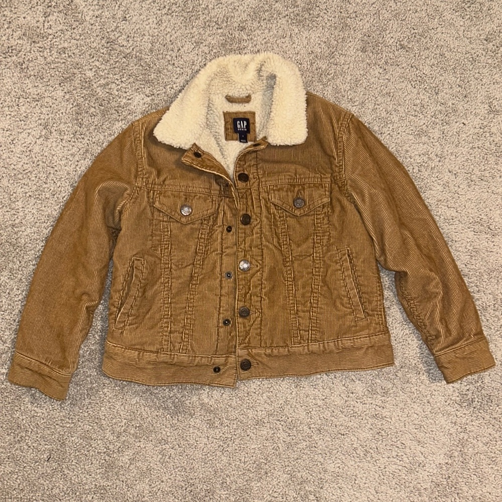 Gap corduroy septa lined jacket